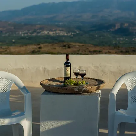 Bella-maria At Aptera With Mountain And Sea View !! Chania (Crete)
